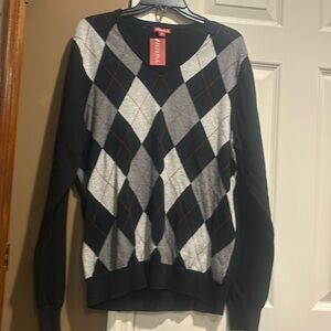 APT 9 Diamond knit sweater